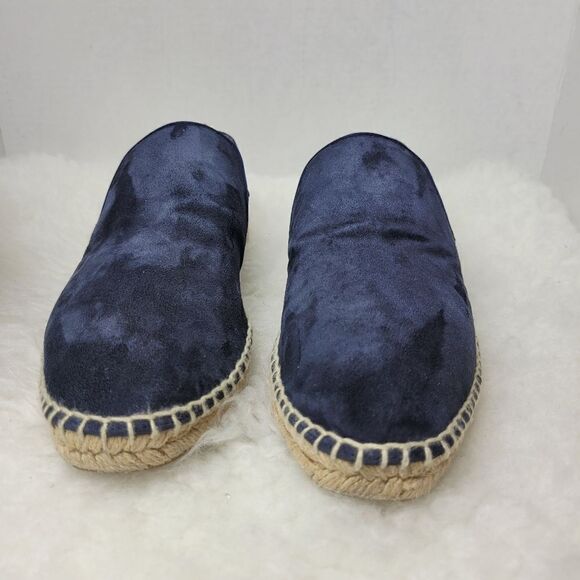 Aquatalia Felipe Blue Canvas Mens Espadrille Shoes Size 8 main image 9